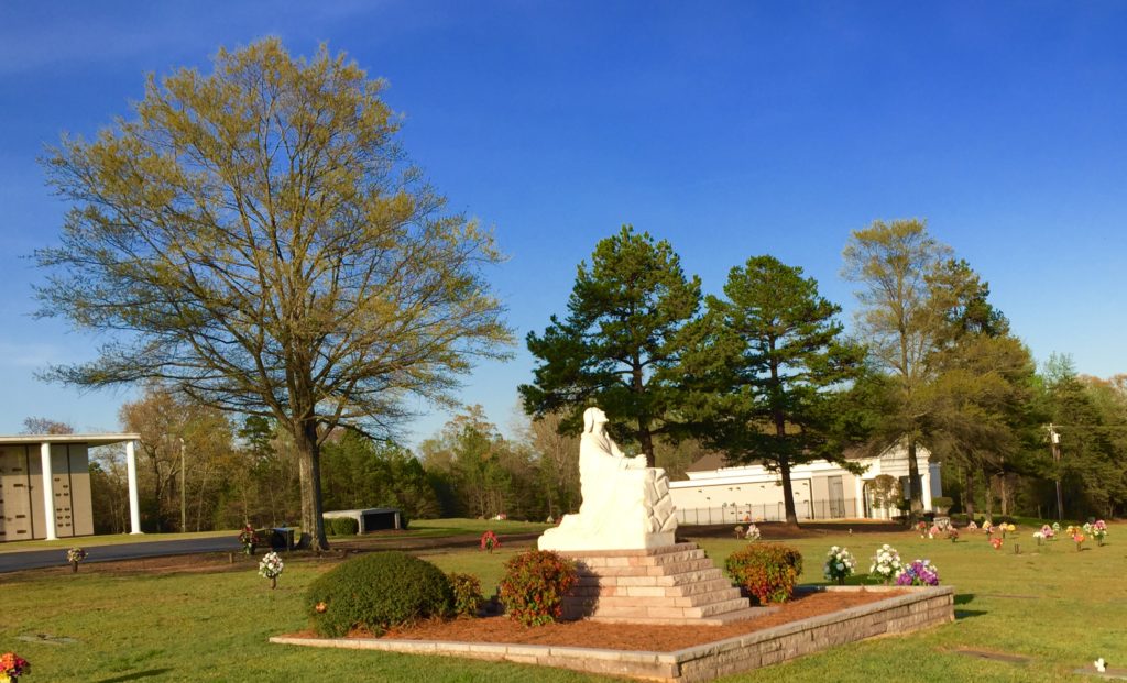 Memorial grounds at Cannon-Byrd Memorial Park, Fountain Inn, SC