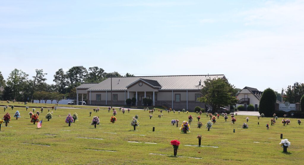 Cannon-Byrd Funeral Home exterior in Fountain Inn, SC