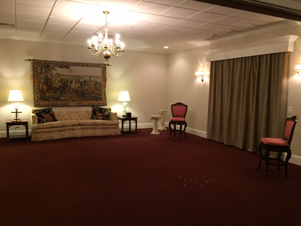 Chapel at Cannon-Byrd Funeral Home, Simpsonville, SC