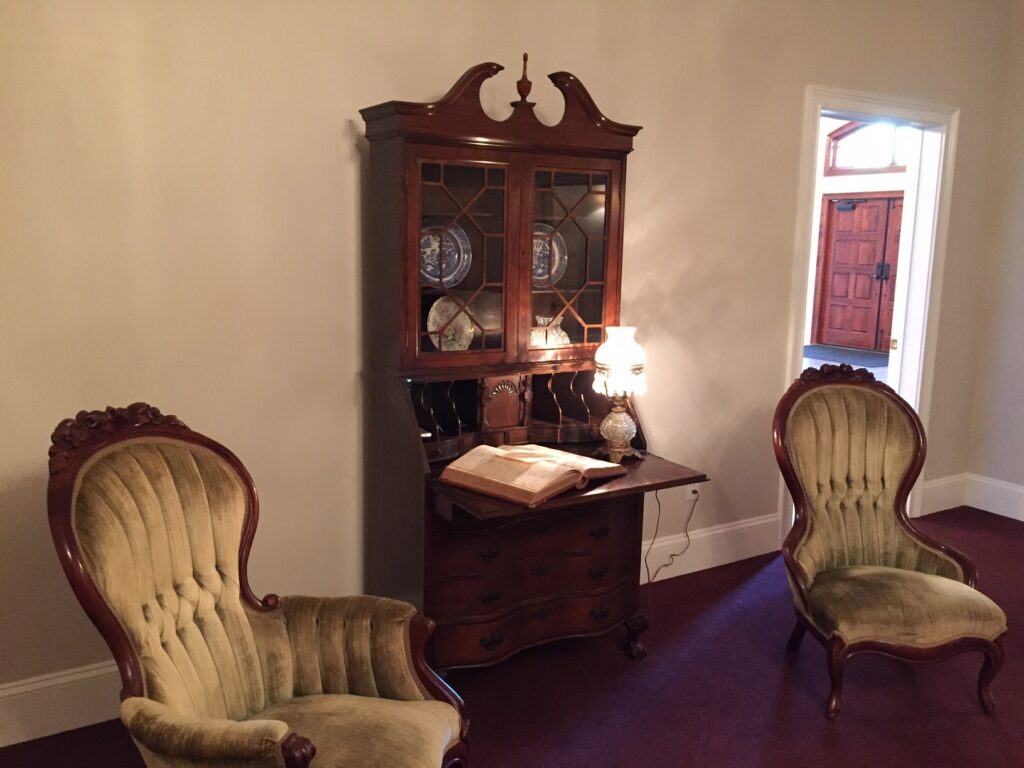 Gathering space at Cannon-Byrd Funeral Home, Simpsonville, SC